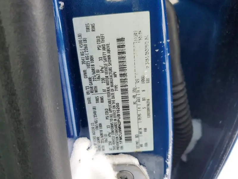 2023 FORD ESCAPE ST LINE  