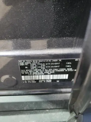 2019 TOYOTA RAV4 LE  
