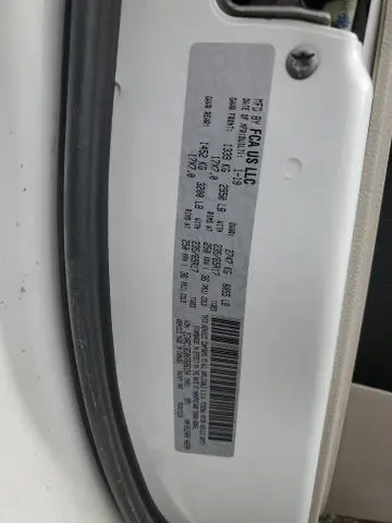 2019 CHRYSLER PACIFICA TOURING L  