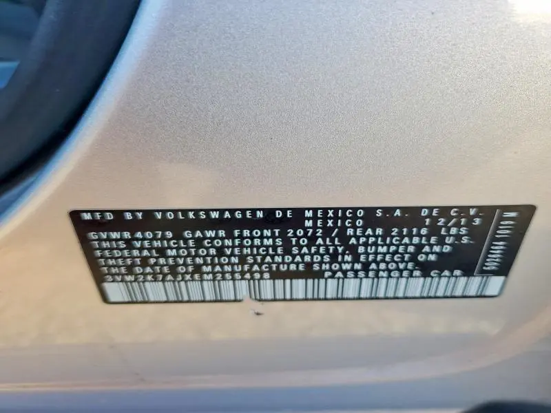 2014 VOLKSWAGEN JETTA BASE  