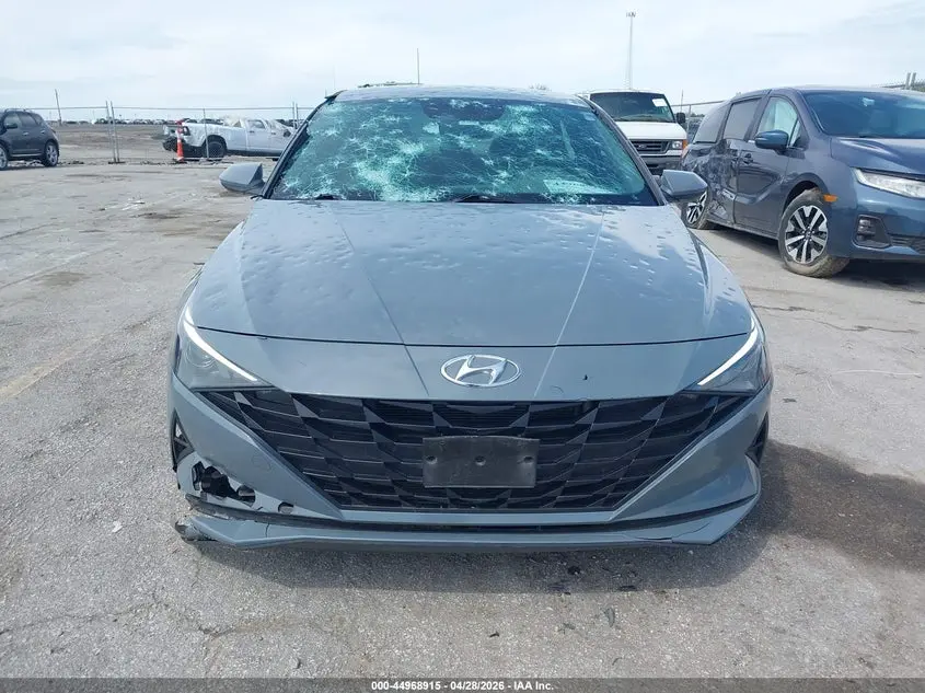 2023 HYUNDAI ELANTRA HYBRID BLUE