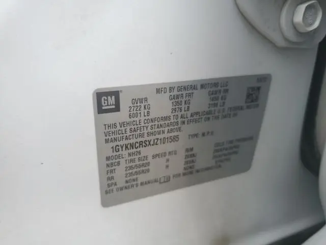 2018 CADILLAC XT5 LUXURY