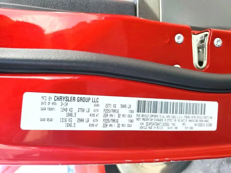 2010 DODGE JOURNEY SE  