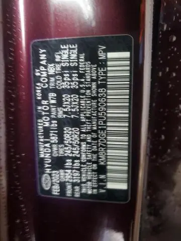 2023 HYUNDAI PALISADE CALLIGRAPHY  