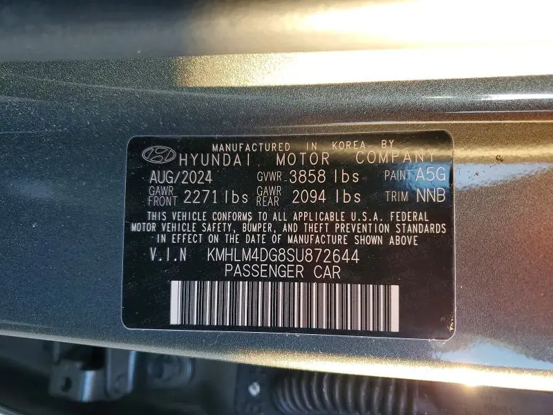 2025 HYUNDAI ELANTRA SEL SPORT  