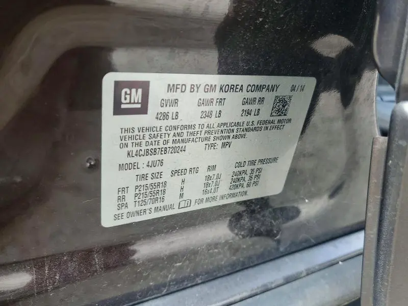 2014 BUICK ENCORE CONVENIENCE  