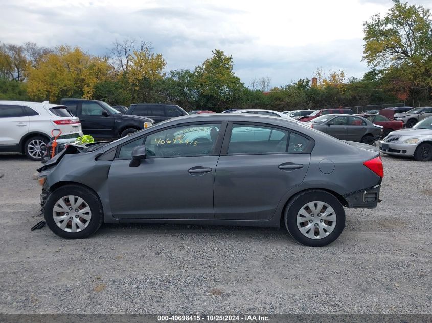 2012 HONDA CIVIC SDN LX