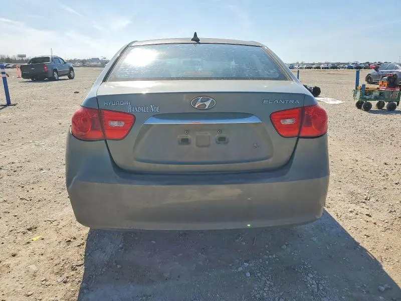 2010 HYUNDAI ELANTRA BLUE  