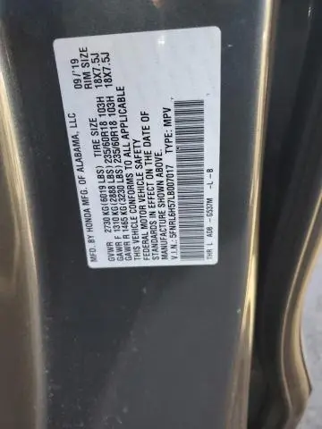 2020 HONDA ODYSSEY EX  