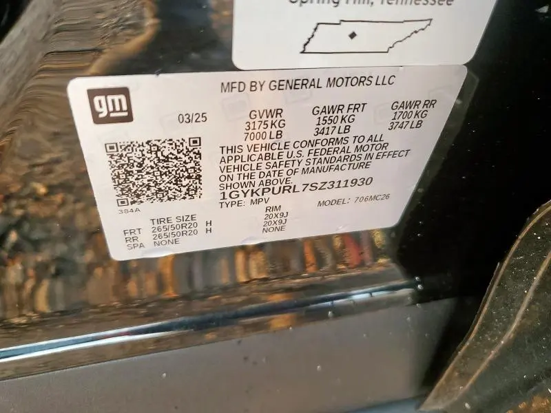 2025 CADILLAC LYRIQ SPORT  