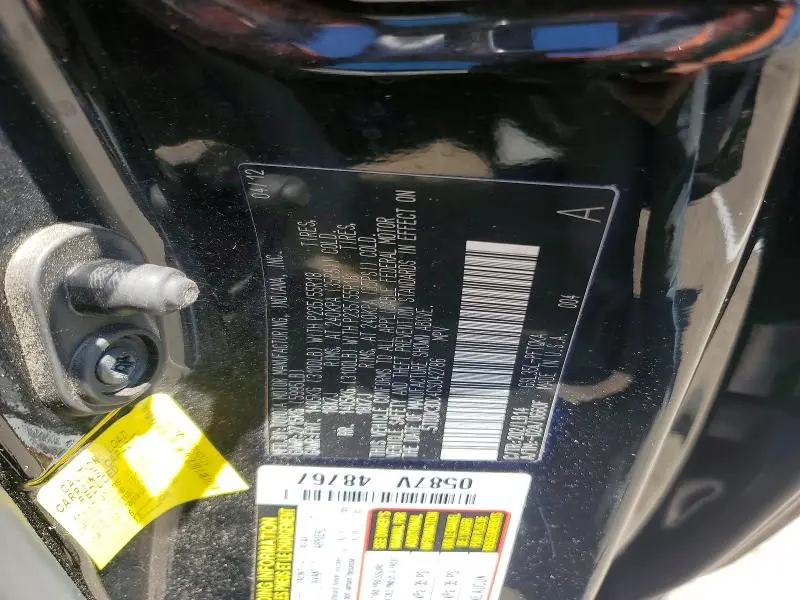 2012 TOYOTA SIENNA XLE 7-PASSENGER  
