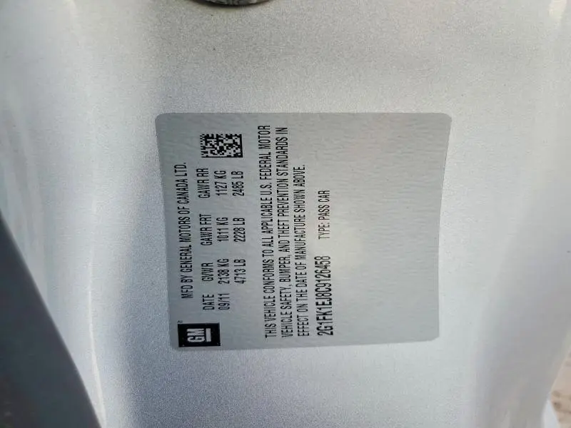 2012 CHEVROLET CAMARO 2SS  