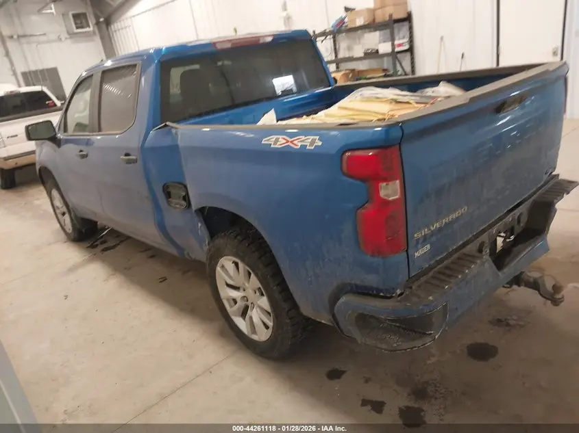 2022 CHEVROLET SILVERADO 1500 4WD  SHORT BED CUSTOM