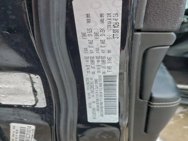 2016 JEEP GRAND CHEROKEE LIMITED  