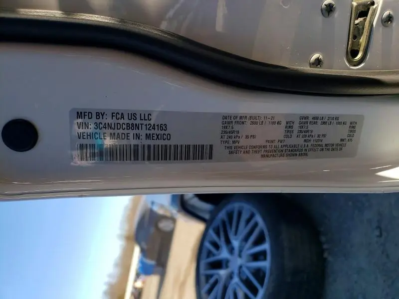 2022 JEEP COMPASS LIMITED  