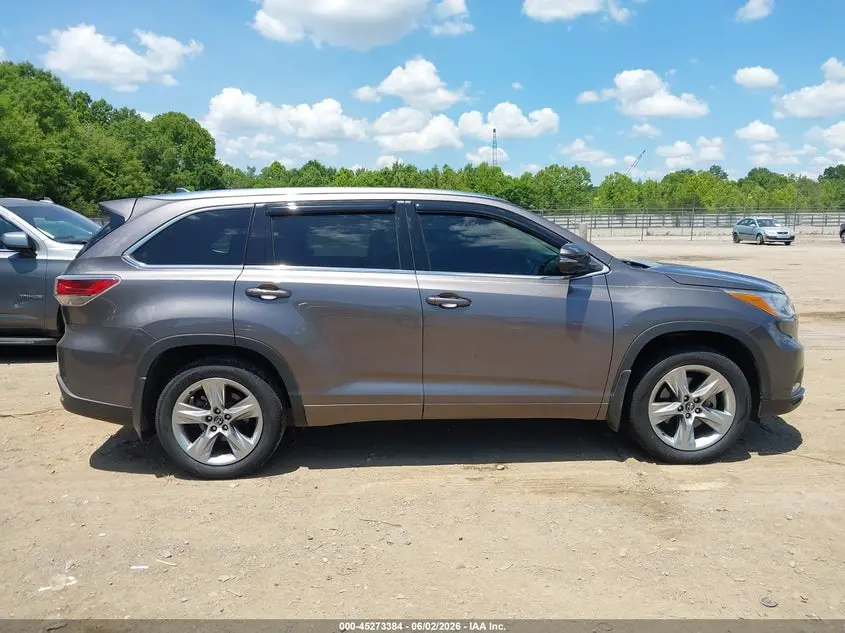 2016 TOYOTA HIGHLANDER LIMITED V6