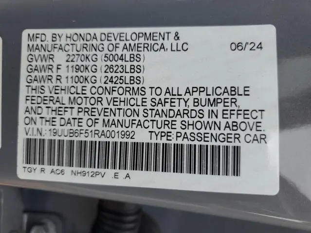 2024 ACURA TLX A-SPEC  