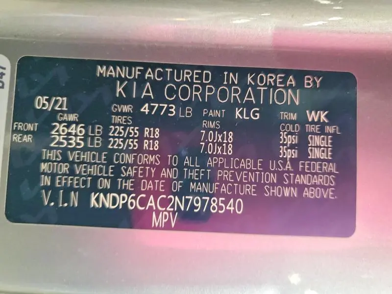 2022 KIA SPORTAGE S  