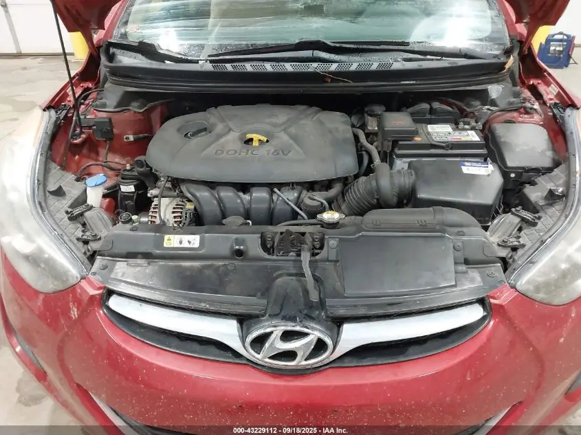2013 HYUNDAI ELANTRA GLS