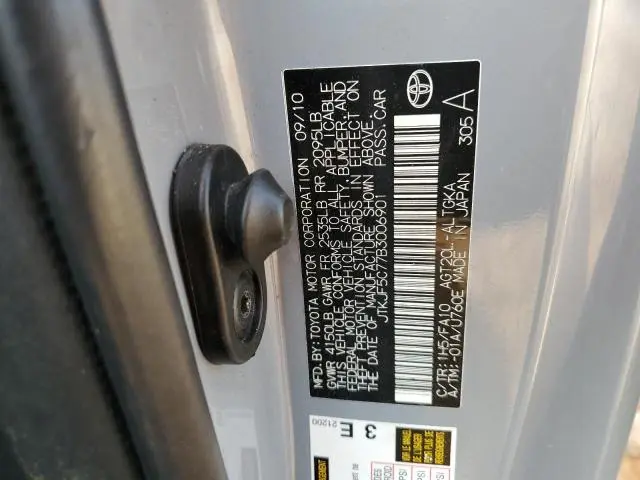 2011 TOYOTA SCION TC   