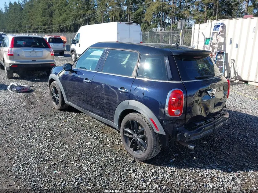 2012 MINI COOPER S COUNTRYMAN  