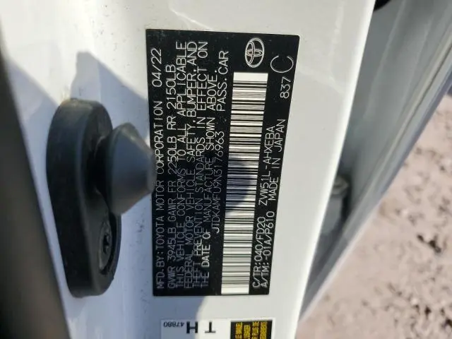2022 TOYOTA PRIUS NIGHT SHADE  