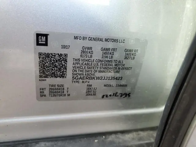 2018 BUICK ENCLAVE ESSENCE  