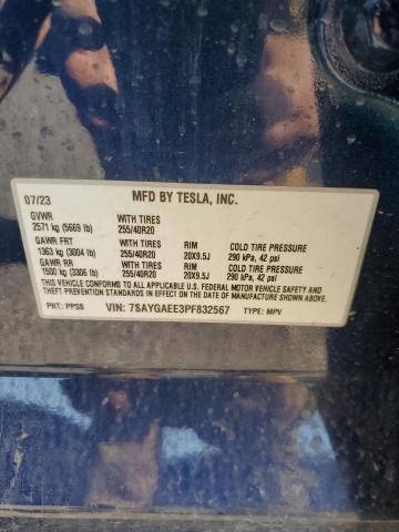 2023 TESLA MODEL Y 