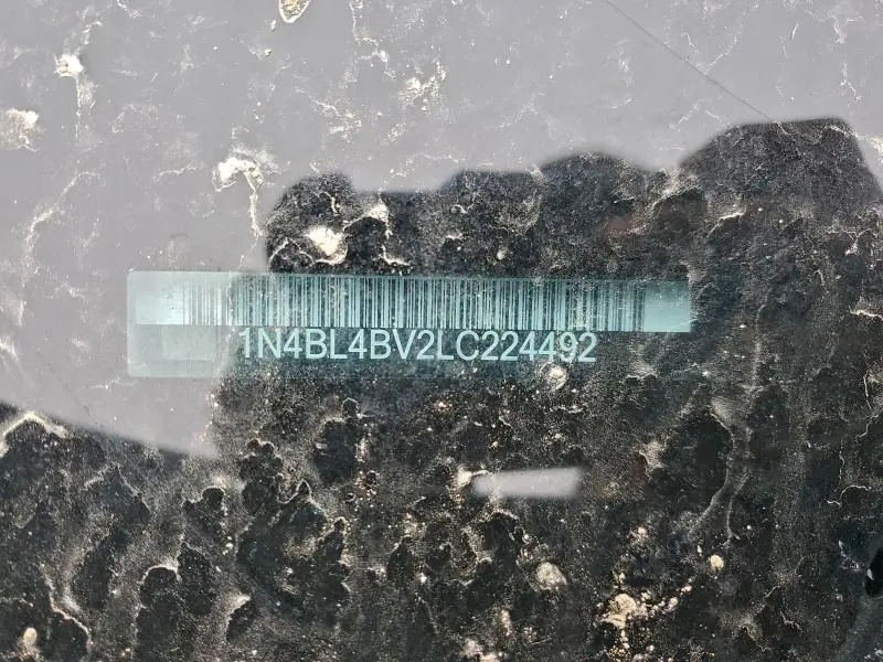 2020 NISSAN ALTIMA S  