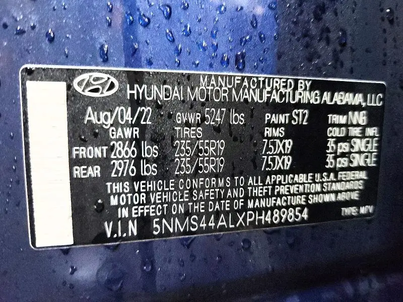 2023 HYUNDAI SANTA FE LIMITED  