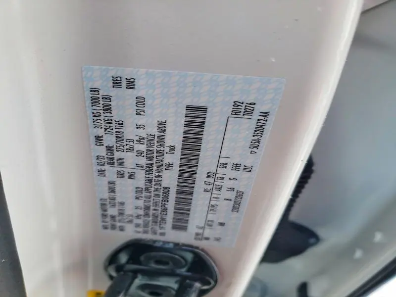 2023 FORD F150 SUPERCREW  