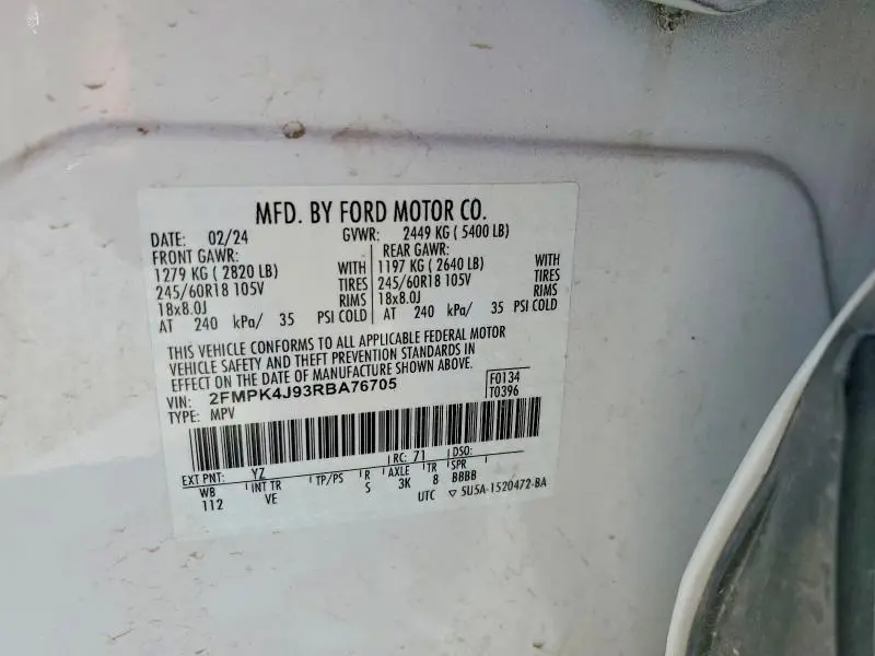 2024 FORD EDGE SEL  