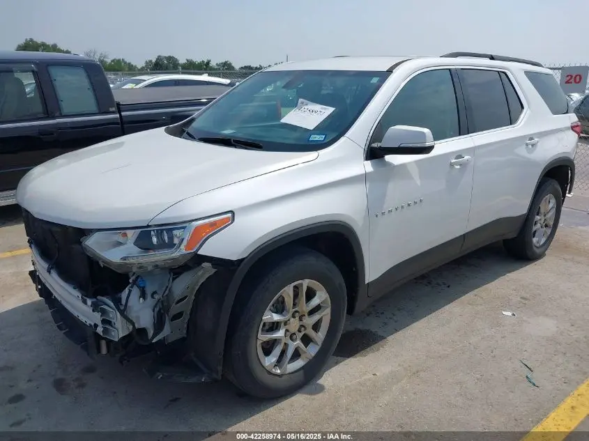 2021 CHEVROLET TRAVERSE FWD LT CLOTH