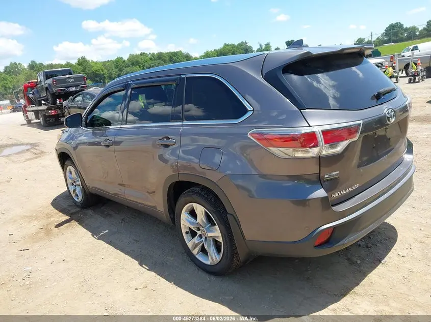 2016 TOYOTA HIGHLANDER LIMITED V6