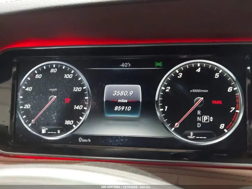 2016 MERCEDES-BENZ S 550 4MATIC