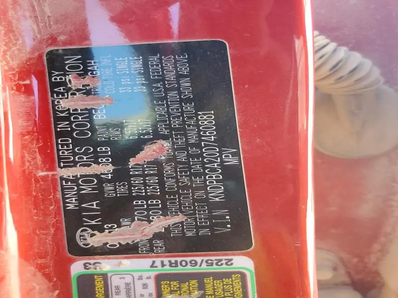 2013 KIA SPORTAGE LX  