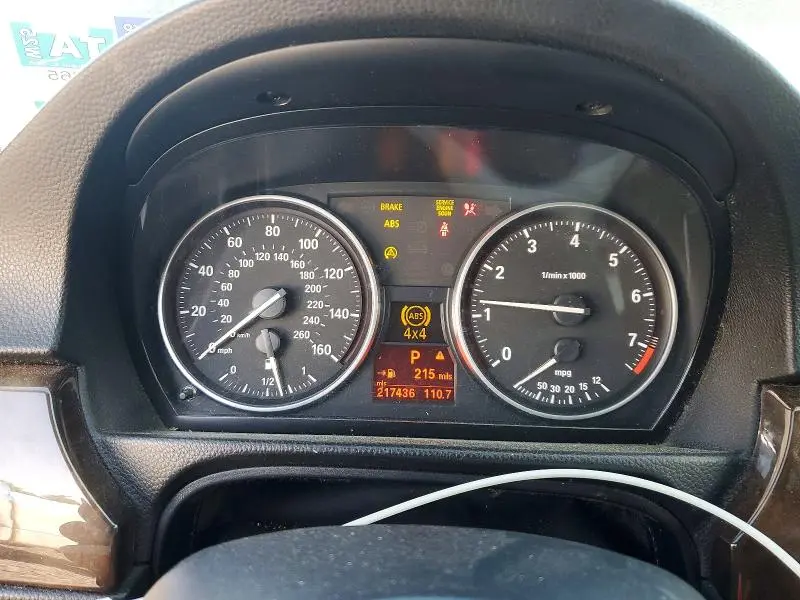 2010 BMW 328 XI SULEV  