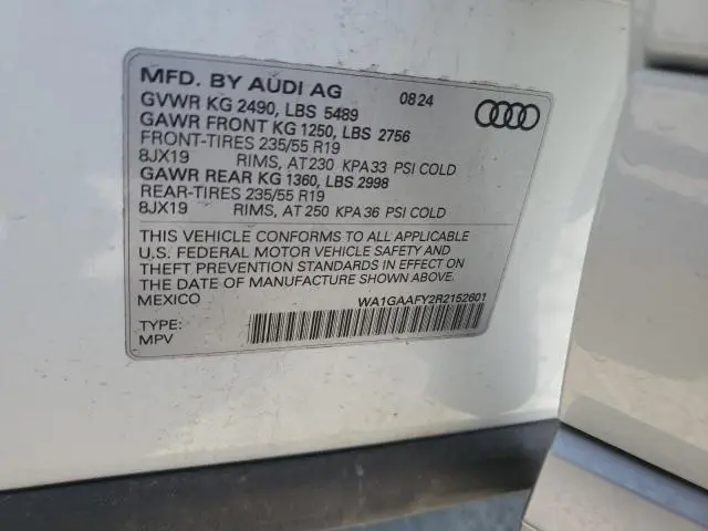 2024 AUDI Q5 PREMIUM 45  