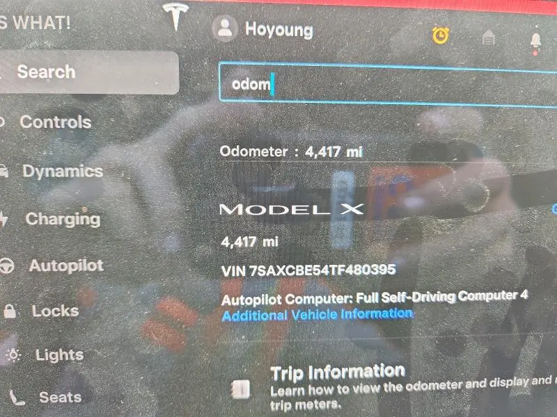 2026 TESLA MODEL X   