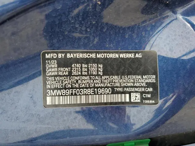 2024 BMW 330XI   