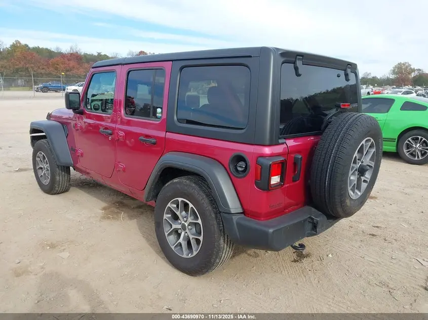2024 JEEP WRANGLER 4-DOOR SPORT S 4X4