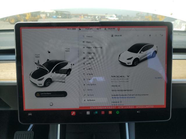 2021 TESLA MODEL Y 