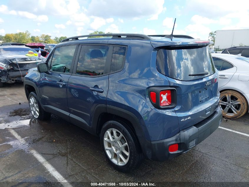 2022 JEEP RENEGADE SPORT 4X4