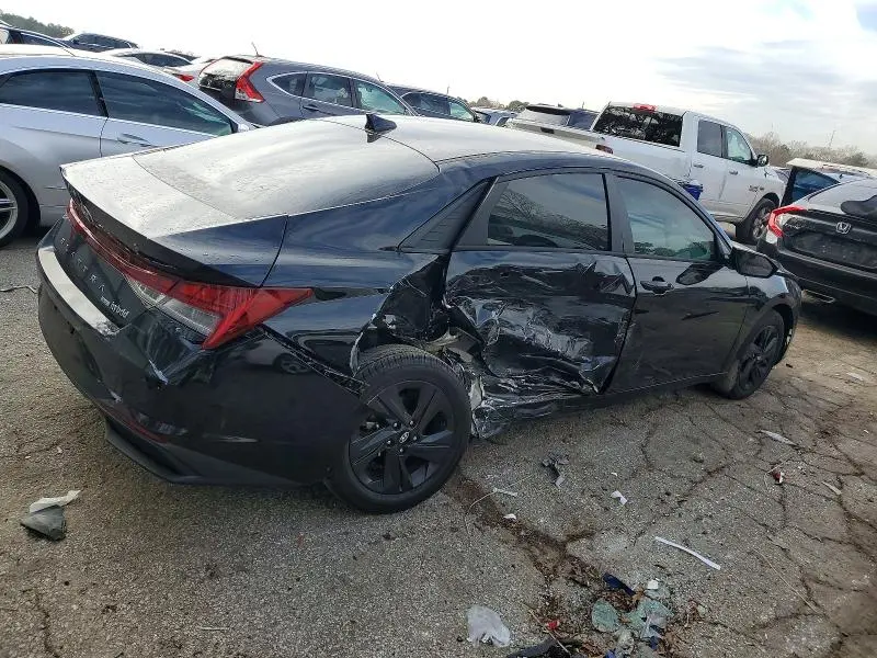 2022 HYUNDAI ELANTRA BLUE  