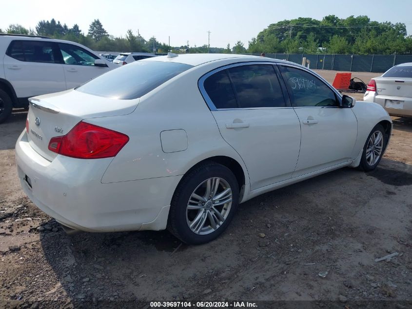 2013 INFINITI G37X  