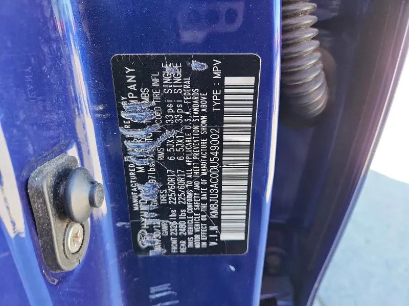 2013 HYUNDAI TUCSON GLS  