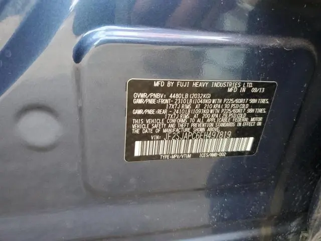 2014 SUBARU FORESTER 2.5I TOURING  