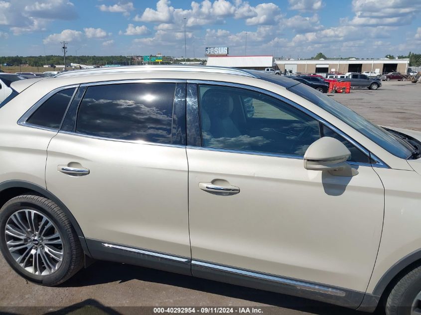 2016 LINCOLN MKX RESERVE