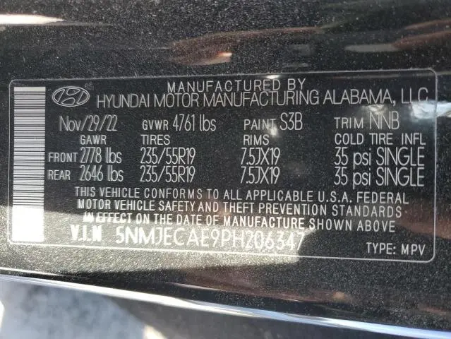 2023 HYUNDAI TUCSON LIMITED  