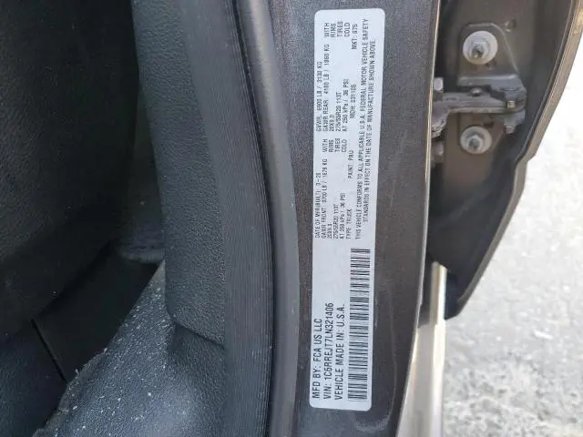 2020 RAM 1500 LARAMIE  